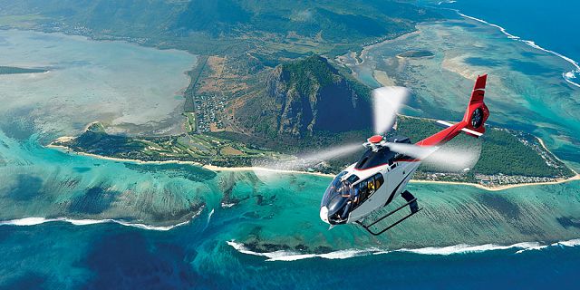 helicopter ride le morne